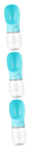 FOMIYES Hervidor De Agua Portátil para Perros Y Gatos De 350 Ml Diseño Ligero Y Plegable para Exteriores 3 Unidades