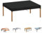 SIMPHAUS Tischplattenabdeckung 150x90x15cm Abdeckplane Gartentisch Abdeckung Terrassenmöbel Abdeckung Gartenmöbel Winterfest Gartenmöbel Plane Wasserdicht Reißfest 420D Oxford Gewebe