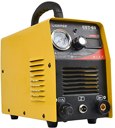SUSEMSE Taglierina al plasma 65 Ampere, IGBT Inverter al plasma LT65 (DC, 230 V, corrente di taglio 20 – 65 A, potenza massima di taglio fino a 16 mm) – con taglierina al plasma e set di ugelli al