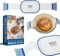 ModKitchn Kleine ovale Silikon-Brotschlinge für Dutch Oven – perfekt mit ovalem Banneton-Korb – SureHold-Griffe – Silikonbrotmatte – Sauerteigbrotschlinge – Silikonschlingen zum Brotbacken