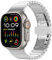 Fullife Compatibile con Apple Watch Cinturino da 41 mm, 40 mm, 38 mm, in metallo e acciaio inox, per iWatch Ultra 2/Ultra Series 9, 8, 7, 6, SE 5, 4, 3, 2, 1, argento