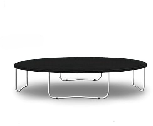 Baunsal® Trampolin Wetterschutzplane Ø 366 cm (WSPH) schwarz Wetterplane Abdeckung für den Winter Abdeckplane Schutzabdeckung Regenabdeckung Schutzplane