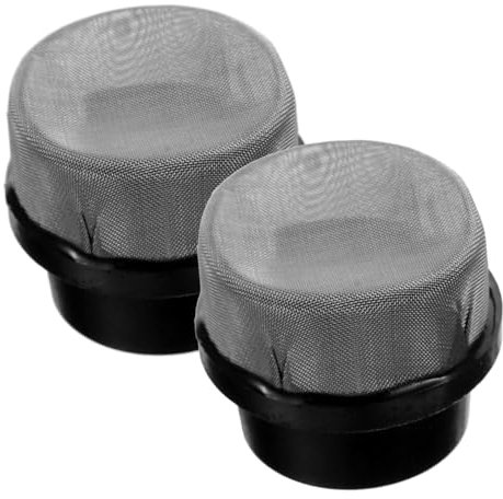 PHENOFICE 2 Pièces Bouchon d'écran de Piscine Écran de Filtre en Plastique purgeur d'air de Filtre de Piscine purgeur d'air de Piscine Filtre de crépine d'aération crépine d'évent de Piscine