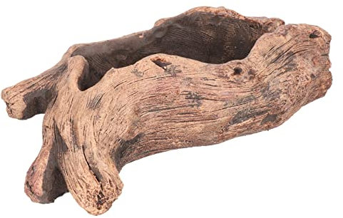 VICASKY Blumentopf Wurzel Skulptur Pflanzer für Sukkulenten Deko für und Außenbereich Langlebig und Wetterbeständig Pflanzenhalter für Zuhause
