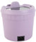 Mini Olla Eléctrica de 450W - C Actaje Hot Pot para Ramen, Pasta, Sopa y Más - 1.2L POTA ELÉCTRICA ANTREGA EN PURLE (EU enchufe 220V)