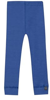 Dilling Baby Merino Leggings 100% Bio Merinowolle Base Layer Thermounterwäsche atmungsaktiv - Saphirblau 80