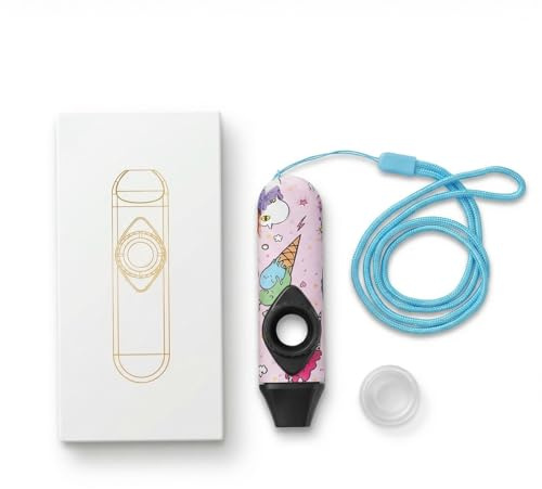 Kazoo-Instrument,Kazoo-Instrument mit 5 austauschbaren Membranen,Kazoo Professionelle,Kazoo Einzelinstrument,Kazoos für Musikliebhaber und Jedes Alter (B)