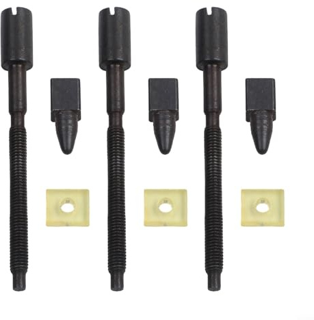 Upluxmira 3-Pack Chain Adjuster Screw Kit 394 395XP Chainsaws, Replacement 503467701 5015374-01, Tensioner Assembly Repair