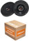 Lautsprecher Boxen Einbauset passend mit JBL Club 6522 | 2-Wege | 16,5cm Koax Auto Einbauzubehör - für BMW 3er E46
