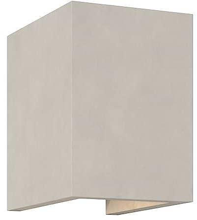 Astro Oslo 120 LED Coastal Wall Light - IP65 Rated - (Matt Concrete), High Power LED, Designed in Britain - 1298019 - 3 Years Guarantee