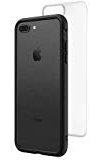 RhinoShield Modulares Case kompatibel mit [iPhone 8 Plus / 7 Plus] | Mod NX - Anpassbare & stoßdämpfende Schutzhülle im schlanken Design - 3.5 Meter Fallschutz - Schwarz
