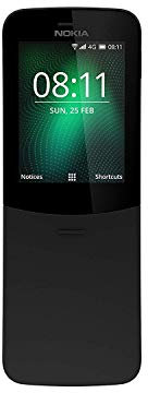 Nokia 8110 4G Single Sim- Mobilephone da 2.45 (Mda 4GB, cámara da 2MP), Color
