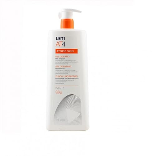 Leti At-4 Gel Baño 250Ml Atopicas