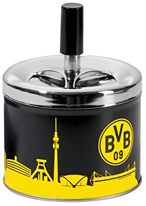 Borussia Dortmund Aschenbecher (one Size, schwarz/gelb)