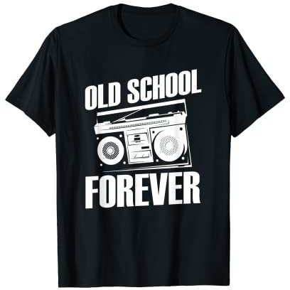 Ghettoblaster 80er 90er Hip Hop - Boombox Ghettoblaster T-Shirt