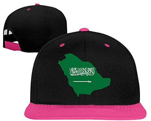 Saudi Arabia Flag Baseball Cap Unisex Tough Stylish Dad Cap, rose, 6 7/8/7 3/8
