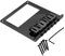 6 Sattel Tele Bridge Saitenhalter Tele Humbucker TL Gitarre Brücke für Gitarre schwarz