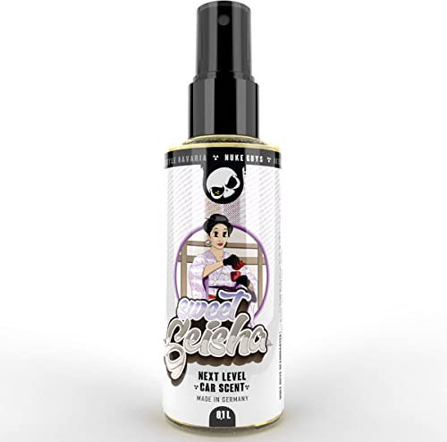 Nuke Guys Car Scent - Auto Duft Spray - 0,1 L Sweet Geisha Autoparfüm - Praktischer Lufterfrischer für den Innenraum, angenehmer Autoduft