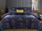 Hafaa Duvet Cover Sets Brushed Microfiber Bedding Double Bed Set Ultra Soft Reversible Quilt Covers Duvet Set with Pillowcases Fade and Wrinkle Resistant (Star Light)