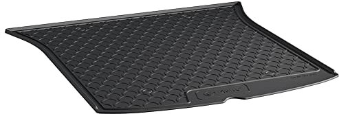 Gledring Rubbasol (Gummi) Kofferraumwanne kompatibel mit Tesla Model Y 2020- (Höhe ladeboden), Schwarz