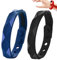 Healthify Sugar Regulator Armreif Healthify Negative Ionen Silikagel Sportarmband Cawik Armband Magnettherapie Armband 6 Löcher Anpassung für Männer Frauen (Schwarz + Blau)