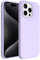 ACRONIX Cover per iPhone 15 Pro Max (6.7), Silicone Liquido Premium, Protezione Completa, Custodia Antiurto a 4 Strati, Custodia Ultra-Sottile con Fodera Microfibra per iPhone 15 Pro Max Case-Lilla
