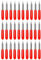 Gebildet 30Stück 45° Ersatzklingen für Explore Air, Maker 3, Explore Air 3, Maker, Explore Air 2, Expression für Vinyl-Schneidemaschinen (Rote Kappe)
