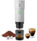 BREVOY Portable Electric Espresso Machine, Ground Coffee & Capsule, Self-Heating, 20 Bar 12V Mini Car Travel Coffee Maker with 9000mAh Battery-Ideal for Camping, RV, Hiking, Office