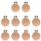 Attache Tetine Bois, Attache Sucette Bois, Clip Attache Tetine Bois, Attache Sucette En Bois, Attache Tétine En Bois, Kit Attache Tetine Bois, 10 Pcs