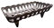 LUNAWAY Portalegna in Ghisa | Supporto Legna da Camino 37,5 x 26 x 12,6 cm | Robusto, Stabile, Design Moderno | Colore Naturale Ghisa | Accessorio per Caminetto e Stufa