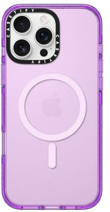 CASETiFY Impact Schutzhülle für iPhone 16 Pro Max [4X Falltest in Militärqualität, 2,5 m Fallschutz/kompatibel mit Magsafe] – Purple