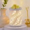 Wax Melt Burner Oil Burner Ceramic Electric Melt Warmer Candle Wax Warmer Lamp Melter Fragrance for Home Office Bedroom Aromatherapy Gift& Décor Classic Hollow-out Bulb Circular Hole