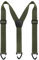 Fevaeno Hosenträger Herren Breit 4cm Anti-Rutsch-Schnalle Einstellbar und Elastische Einheitsgröße Hosenträger für Herren und Damen (Armee Grüns)