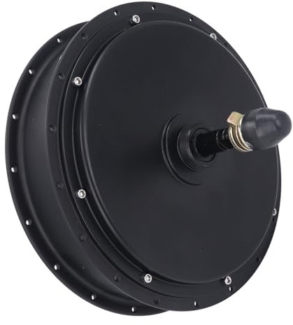 Asixxsix Elektrischer Fahrradnabenmotor, 5000 W, 72 V, Elektrischer Nabenmotor, 170 Mm Getriebe, Elektrischer Nabenmotor aus Aluminiumlegierung für Elektroroller-Faltrad, Wasserbeständig