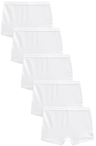 NEXT Mädchen Unterhosen, 5er-Pack Weiß 166-168