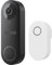 VEKELETE Sonnette vidéo 2K+, interphone vidéo Intelligent for Maison, détection Humaine, Carillon, Options Wi-FI ou PoE(PoE Doorbell,U/S)