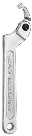 QUARKZMAN 1 Stück Verstellbarer Schraubenschlüssel Set C Schlüssel Hakenwerkzeug Nuss Stoß 19mm-51mm Für Maschine Drehmaschine Spannen