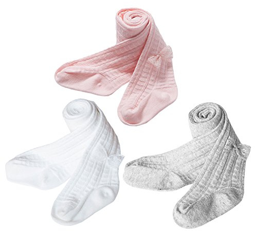 XPX Garment 3 Pares de Algodón Medias para Bebé Niña 0-5 años