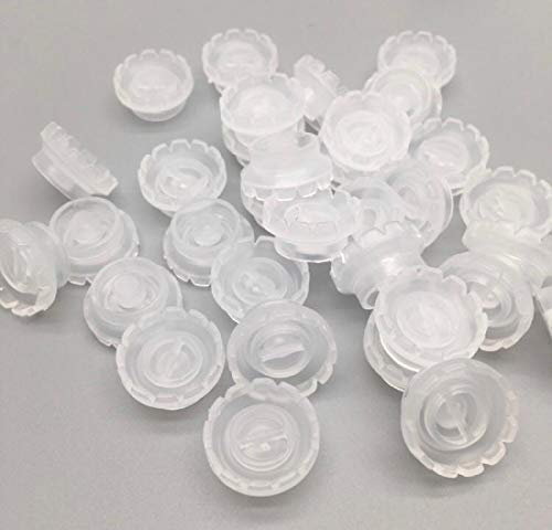 Wimpernverlängerung Kleberringhalter für Wimpern 25St. Flower Cup Lash Holder