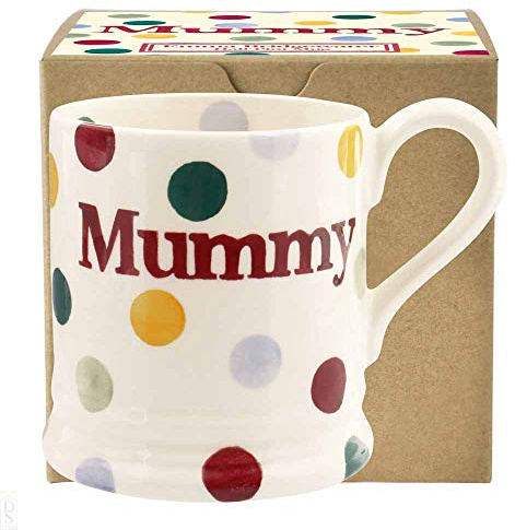 Emma Bridgewater ½ Pint Becher Polka Dots Mummy - 0,3l