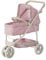 Olivia's Little World 2 in 1 Kinderwagen Puppenwagen Faltbar Rosa/Grau OL-00009