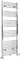 Milano Neva Chrome Dual Fuel Heated Towel Rail - 1600mm x 600mm