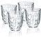 Topsky Camping Gläser 284ml Kunststoff Wasserbecher 4er Set, unzerbrechliche Trinkgläser, wiederverwendbare Weinbecher, Geeignet für Heiße und Kalte Getränke, Spülmaschinenfest, stapelbar