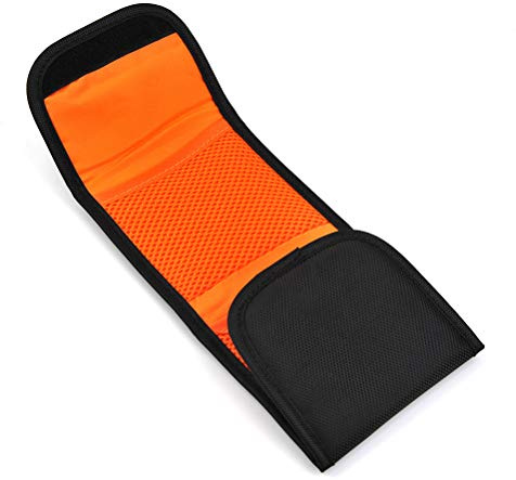 THETHO Pochette-Filtre Sac de Transport 3 Poches pour Filtres pour Appareils Photo Numériques Houss Filtres pour Stocker Tous Les Filtres Circulaires ou Carrés des Appareils Photo Numériques