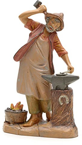 Holyart Schmied Künstler Fontanini 19 cm