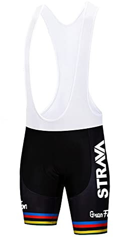 X-CQREG Cycling Jersey Set Men's Cloth Bicycle Short Sleeve Set Quick-Dry Breathable Shirt 12D Cushion Shorts Padded Pants/Bib Short (Pants, XX-Large)…