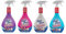 Chimiclean Deo Due Profumatore Sgrassatore 4 Flaconi con Fragranze Miste da 600 ml (Azzurro, Bianco, Rosa, Viola)