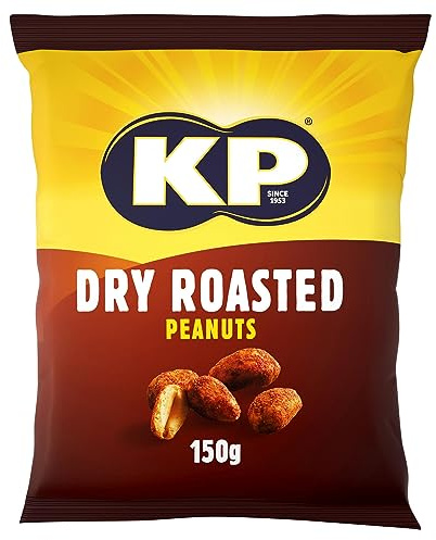 KP Dry Roasted Peanuts 150g (P)