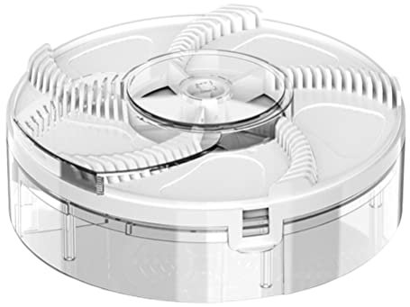 Syangkaitian Trappola per mosche elettrica Trappola per mosche Dispositivo per parassiti Trappola per insetti volanti Moscerino, Trappola per mosche rotante automatica elettrica Ricaricabile Potente T