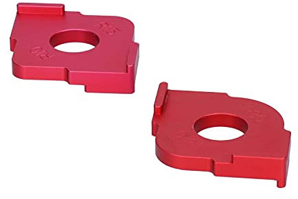 Radius-Positionierungsschablone, 2PCS Jig Router Vorlage, Zubehör Stichsäge Zubehör Aluminiumlegierung Schnelle Locator Messen, Jig Router Vorlage